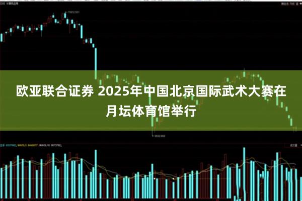 欧亚联合证券 2025年中国北京国际武术大赛在月坛体育馆举行