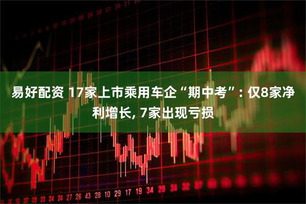 易好配资 17家上市乘用车企“期中考”: 仅8家净利增长, 7家出现亏损